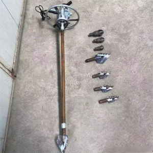 220V Electric Water Well Drilling Rig for Home Use Portable Mini Drill for AC Unit & Drinking Water Single Person Operation