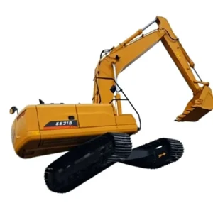 22Ton Hydraulic Excavator with 1.05m³ Bucket 6490mm Digging Depth for Earthmoving