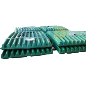 24*36 High Manganese Steel Jaw Crusher Wear Parts Jaw Liners for Crushing Granite