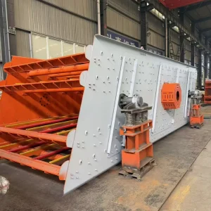2460 High output Linear Vibrating Screening Equipment for Ore Processing with Motor Core High Efficiency & Safety