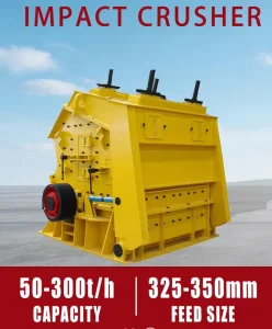 25 300TPH High Impact Crusher Industrial Rock Breaker Ore Slag Cement Clinker Quarry High Chromium Alloy Hammer Plates