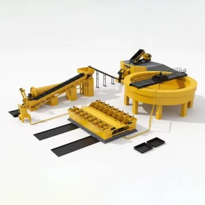 250TPD Complete Beneficiation Flotation Separation Process Mining Equipment Gold and Silver Refining Plant