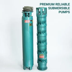 250mm 833L min 60m Head Water Pump Multistage Deep Well Submersible Cast Iron AC Copper Wire Motor Pump Centrifugal