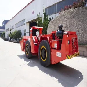 2CBM Diesel Underground Mining Loader with Core Components Motor Gear PLC