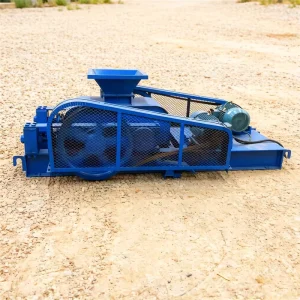 2PG Double Roller Crusher Machine for Sand Making Line River Pebble Granite Basalt Fine Crushing with Wear Resistant Rollers