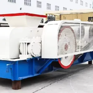 2PG0640 Double Roller Crusher with AC Motor Engine High Efficiency for Construction Mining Coal Coke Stone Ore Crushing