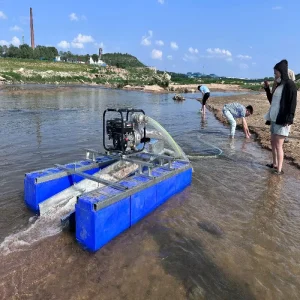 3 6 Inch Mini Gold Suction Dredge with Engine Pump & Motor Easy Operation Small Gold Mining Equipment for Small Scale Mining