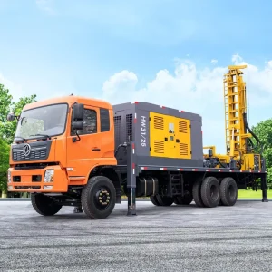300 Meters Depth Mining Drilling Rig Equipment Machine Water Well Borehole Mounted on Truck