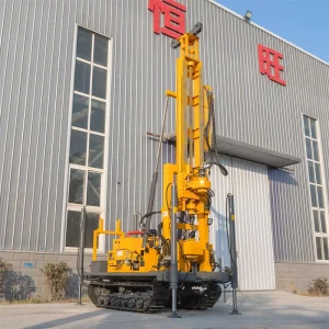 300 Meters Diesel Engine Borehole Water and Pneumatic Drilling Rigs Machine Well Drilling Rigs