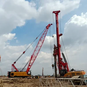 3000mm SR445R H10 Large Rotary Drilling Rig