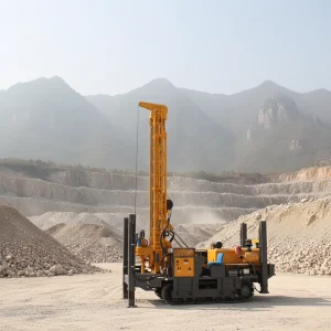 300m Depth Borehole Drill Rig Hydraulic Rotary DTH Water Well Drilling Truck Mounted Oil Equipment Machine