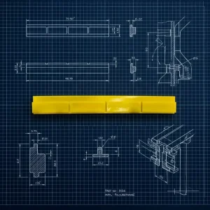 3128228757 Sliding Block Wear Part for Ore Mining Drilling Rig Rock Drill Replacement