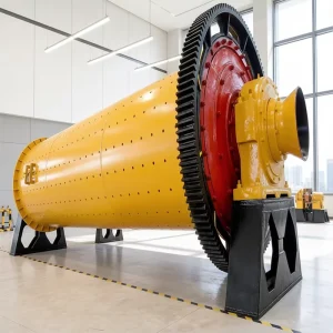 3200*4500mm Duty Ball Mill High Throughput Gold Ore Grinding Machine 25-100t/h AC Motor Gear