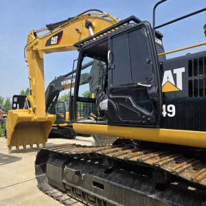 349 349E Used Excavator 49T Heavy Hydraulic Crawler Earthmoving Quarry Digger