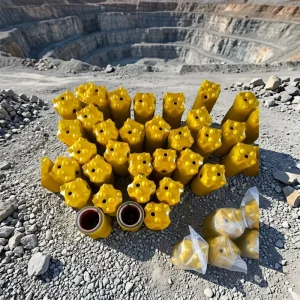 34mm Tungsten Carbide Taper Shank Drill Bit Forged High Performance Ore Mining Coal Oil Drilling Jack Hammer Drilling