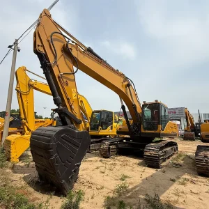 35 Ton EPA Engine Crawler Excavator for SY215C Heavy Duty Earthmoving Machinery with PLC