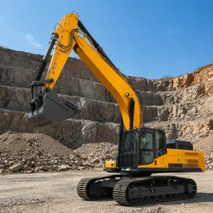 35.6 Ton Large Hydraulic Excavator Quick Attach Backhoe for Mining Ditch Dam Foundation Large Pipe Laying