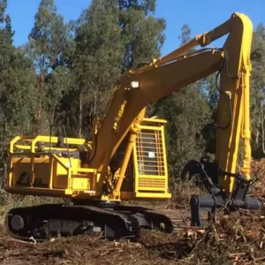 36.8Ton Crawler Excavator with 1.8m Bucket 10840mm Digging Reach PLC Control Fully Hydraulic System