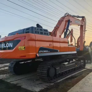 36ton Large Crawler Excavator Dx360lca Dx360lca 7m Dx360lca 7b Mining Excavator with Hydraulic Breaker Hammer