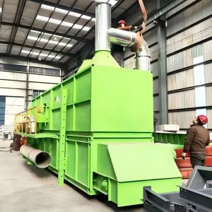 40 Ton Per Hour Industrial Wind Sorting Machine with Motor Integrated Air Separator for Light and Heavy Waste Separation