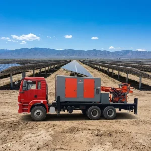 400m 500m 1000m Truck Mounted Water Well Drilling Rig Machine Equipped with DTH and Mud Pump Drilling Price
