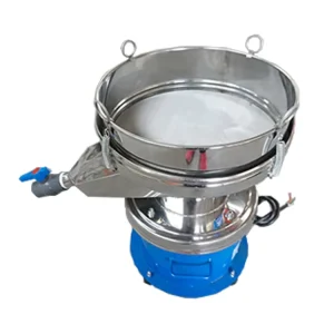 450 Type Stainless Steel Vibrating Filter Machine for Food Industry Soy Milk Liquid Filter Sieve Shaker