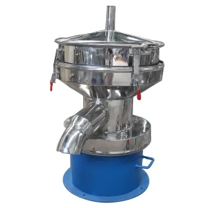 450 Vibrating Screen for Small Pulp Solid liquid Separation Equipment Stainless Steel Screening Machine