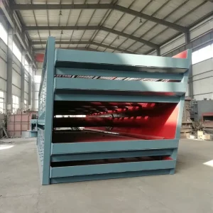 4YK Four Layer Motor Vibrating Screen Heavy Load Stone Separator Aggregate Screening Equipment 11kw Power 380V for Large Quarry