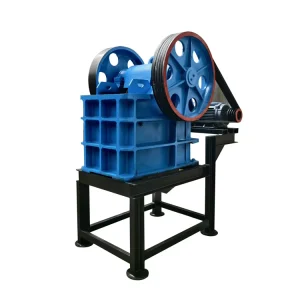 5-20tph Electric Portable Mobile Jaw Crusher Machine PE 250 X 400 for Small Scale Mining