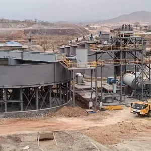 500 TPD Gold Concentrator Plant for Hard Rock Gold Mining Projects