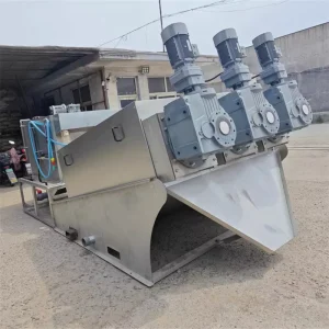 5000L/hour High Efficiency Sludge Dehydrator Rapid Thickening Treatment Machine for Farm Pig Farm