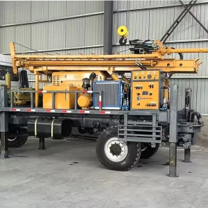 500m Vehicle mounted Water Well Drilling Rig Truck Mounted Water Drilling Rig