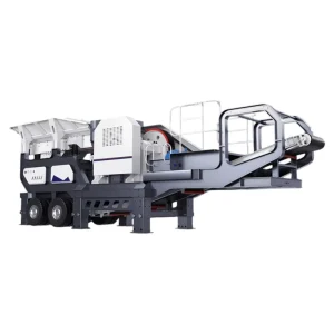 50tph Tyre Jaw Crusher Mobile Plant High Efficiency Aggregate Crushing Equipment for Quarry Mining Rock Processing