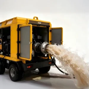 6 Inch Large Flow Diesel Self Priming Water Pump for Mining and Construction Drainage