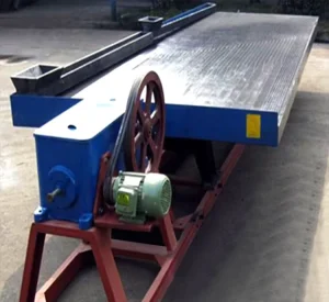 6 S High Efficiency Gold Mining Shaker Gravity Separation Vibration Table for Gold Ore Recovery Equipment for Sale