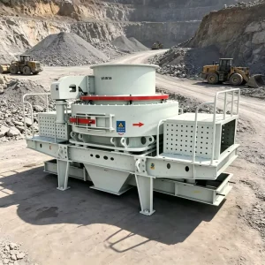 60 180t/h VSI Sand Making Machine Vertical Shaft Impact Crusher with AC Motor Gearbox and Pump for Mining Quarry