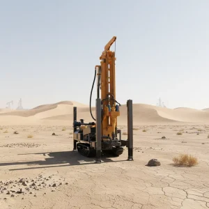 600-Meter Portable Water Well Drilling Rig Equipped with Hydraulic Crawler System