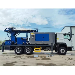 600 Meters Depth Mining Drilling Rig Water Well Borehole Mounted on Truck