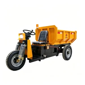 60V 72V 1 TON 1.5 TON Industrial Electric Construction Site Hand Truck Farming Truck Ash Hopper Hand Pushed Trolleys Cart Dumper