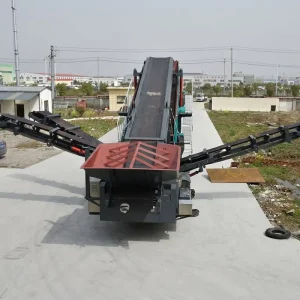 6518 Tracked Mobile Vibrating Screen Machine Portable Screening Plant for Aggregate Granite Basalt Limestone Quarry Mining