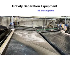 6S Shaking Table Gravity Separation Equipment for Mineral Processing