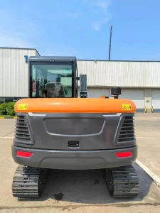 6t Mini Digger Machine DX60D Crawler Digger Equipped Grading Bucket Root Rake Ripper Tooth