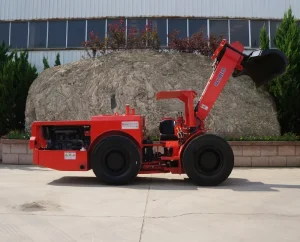 7 Ton Underground Mining Grader 55KW Diesel 4×4 Hydrostatic Leveler 1.4m Blade