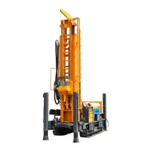 700m Deep Hole Water Well Drilling Rig with Mud Pump Engine Motor Gear Underground Borehole Machine Equipment for Congo Chile