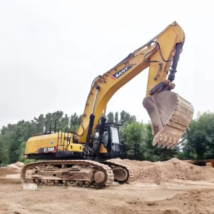 75Ton Super Large Crawler Excavator SY750H Heavy Mining Used with Isuzu Engine Gear Components High Efficiency