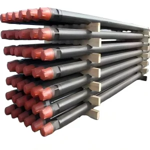 76*3m Down the hole Drill Rod Water Well Drilling Rig Drill Rod Available for Mines Water Wells and Tunnels