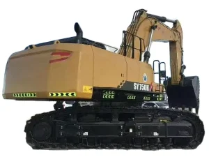 76 Ton Heavy Mining Crawler Excavator SY750H for Quarry Rock Earthwork Construction Equipment