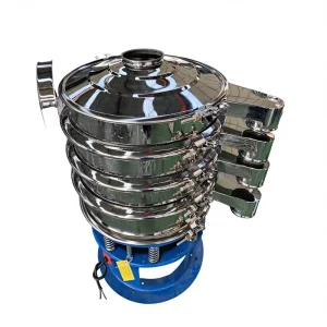 800 1000mm 4 Layer Sieve Rotary Vibrating Screen for Malt and Beer Raw Material Screening