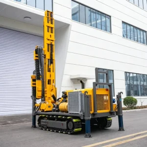800m Hengwang HW Fully Hydraulic Exploration Drilling Rig Samples Mine Drilling Rig HQ NQ PQ CE Crawler Pump
