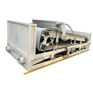 800mm Customized Electromagnetism Magnetic Separator Conveyor Belt With High Magnetic Gauss Bearing